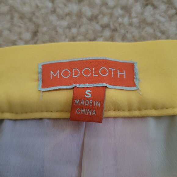 Modcloth Pleated Rainbow Lined Midi Skirt Size Small Pride, EUC, Retro Unicorn - Picture 2 of 5